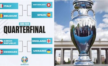 Konfirmohen tetë çerekfinalistët e Euro 2020, zbulohet orari