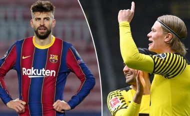 Pique nuk fsheh dëshirën e tij që Haaland të transferohet te Barcelona