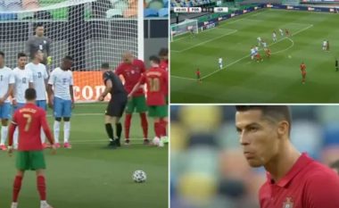Ronaldo ‘pushton’ rrjetet sociale, ndaj Izraelit bëri goditjen e lirë më të keqe në karrierën e tij