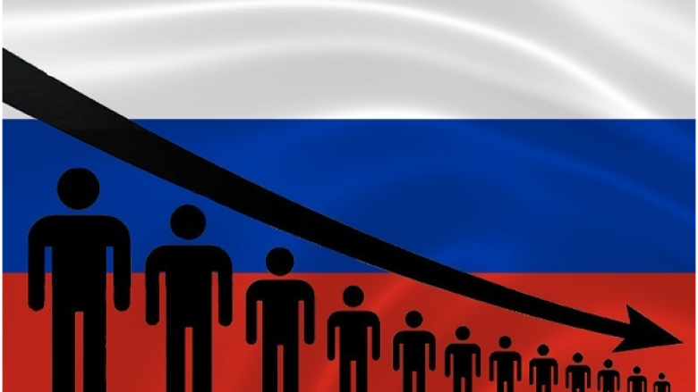 Bie numri i popullsisë ruse, brenda një viti mbi 700 mijë banorë më pak