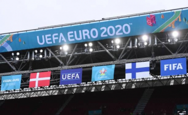 UEFA mban takim me dy kombëtaret, më vonë konfirmohet çfarë do të ndodh me ndeshjen Danimarkë-Finlandë