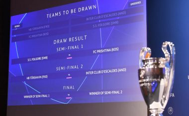 UEFA i beson FSHF-së organizimin e ndeshjeve të turit paraeliminator të Ligës së Kampionëve