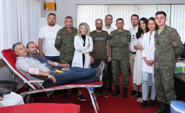 Në Ministri të Mbrojtjes dhe FSK fillon dhurimi vullnetar i gjakut