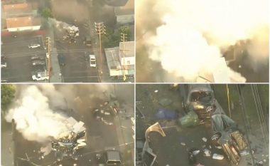 Shpërthim i madh në Los Angeles, policia tentoi të detonoj disa tonë fishekzjarrë ilegalë – lëndohen 17 persona