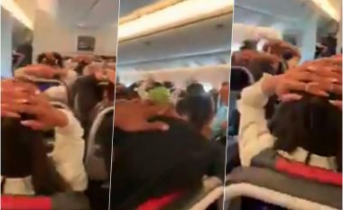 Bërtiste brenda aeroplanit, policia amerikane futet brenda për ta arrestuar gruan: Duart lart, askush të mos filmojë