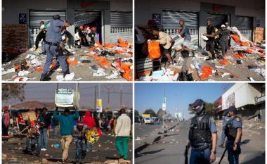Trazira në Afrikën e Jugut e ushtria del në rrugë, humb jetën një foshnje nga plumbi qorr – plaçkitje masive e kaos nëpër spitale