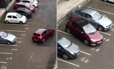 Shpallet “shoferi më i keq në Britani”, i nevojiten plotë tetë minuta për ta parkuar veturën në një hapësirë që mund të zinte edhe një kamion