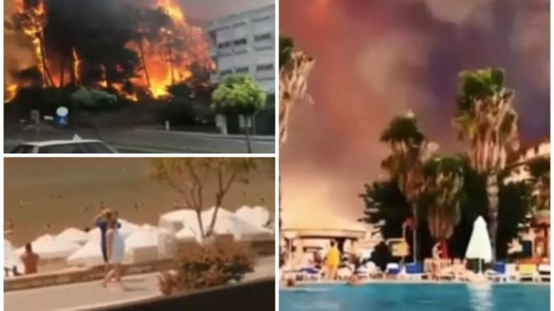 Nga zjarri në Turqi humbin jetën të paktën tre persona dhe 112 tjerë lëndohen – situatë kaotike në Antalia