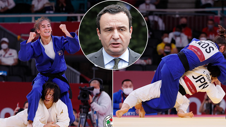 Albin Kurti për suksesin e Nora Gjakovës: E dyta e artë për Kosovën në Lojërat Olimpike të Tokios