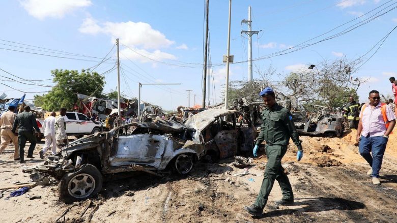 Autobombë në Mogadishu, të paktën tetë të vdekur