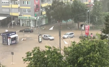Vërshime në Gjilan pas reshjeve të shumta të shiut