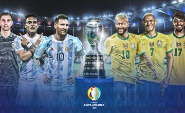 Argjentinë – Brazil, publikohen formacionet zyrtare të finales së Copa America