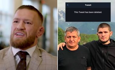 Conor McGregor shlyen postimin e ndyrë për babain e Khabibit – irlandezi i ka kaluar të gjitha limitet