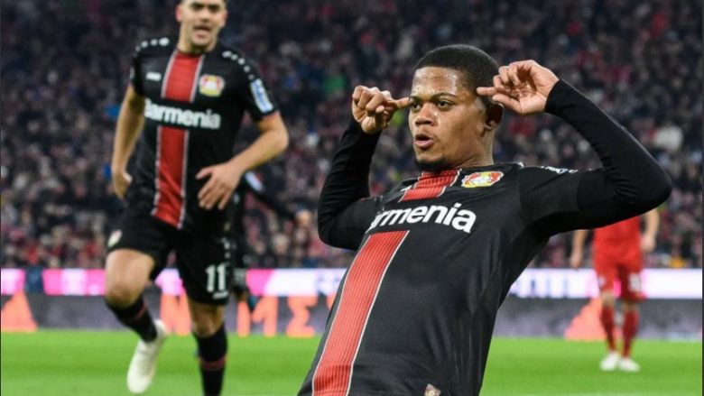 Aston Villa dhe Leverkuseni arrijnë marrëveshje për transferimin e Leon Bailey