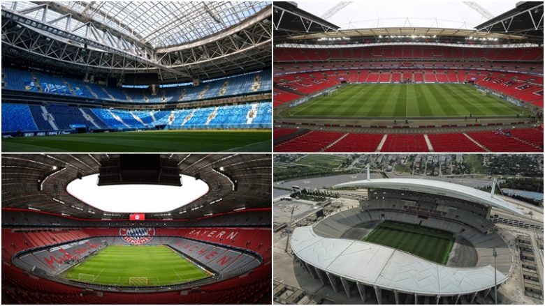 Caktohen stadiumet se ku do të zhvillohen finalet e Ligës së Kampionëve për katër vitet e ardhshme