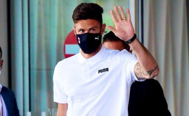 Giroud është duke kryer testet mjekësore te Milani