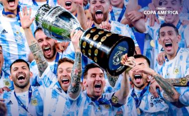Argjentina fitoi Copa America 2021 pas gati 30 vitesh, pamje nga festa e madhe e lojtarëve dhe stafin