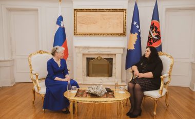 Osmani pranoi letrat kredenciale nga ambasadorja Benedejçiq Sllovenia do të vazhdojë të jetë përkrah Kosovës