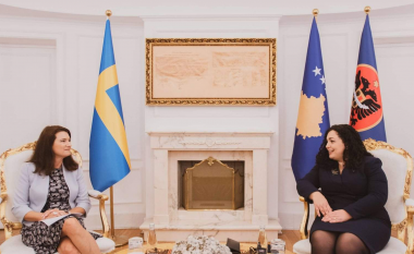 Osmani pas takimit të Ann Linde: Suedia të ndikojë në avancimin e raporteve në mes Kosovës dhe OSBE-së
