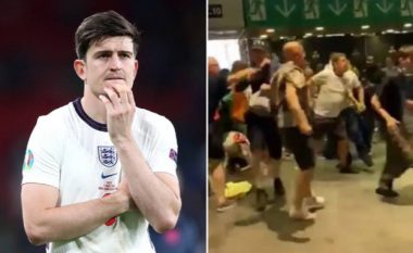 Turma e dhunshme në Wembley: Babai i Maguires pëson thyerje të brinjëve nga tifozët