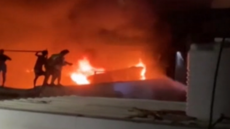 Një zjarr masiv në repartin e të prekurve me COVID-19 vret dhjetëra persona në Irak