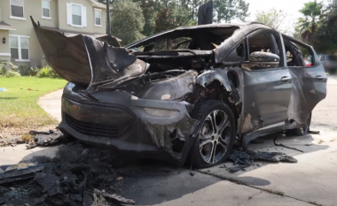 Paralajmërim i rrezikut nga zjarri: Mos e karikoni veturën elektrike gjatë natës
