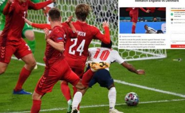 Tifozët përmes peticionit kërkojnë përsëritjen e ndeshjes Angli-Danimarkë