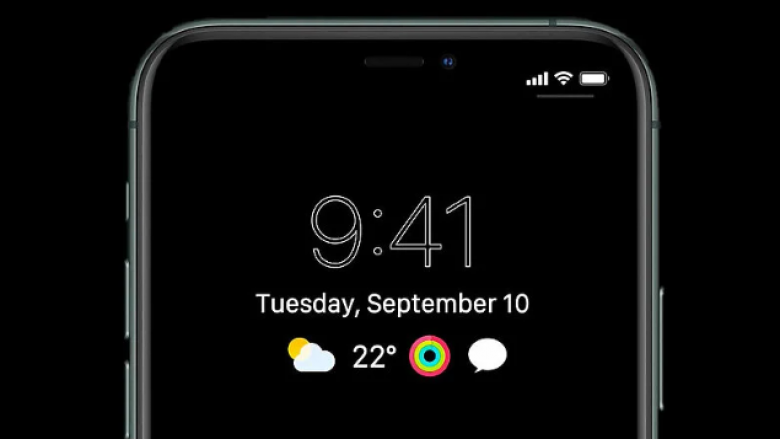 iPhone i ri mund të ketë një ekran gjithmonë të ndezur si Apple Watch