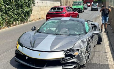 Ferrari SF90 Stradale – aktualisht modeli më i shtrenjtë, dëmtohet në një aksident në Itali
