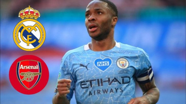 Sterling i hapur për t’u larguar nga Man City – Real Madridi dhe Arsenali e monitorojnë situatën