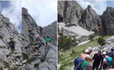 Humanizimi i alpinistëve nga Kosova, bashkë me Policinë e Shqipërisë shpëtojnë turistin e lënduar bullgar në Tropojë