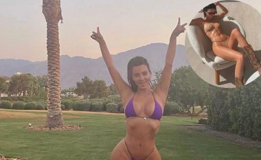 Kim Kardashian vesh të njëjtat bikini me motrën e saj