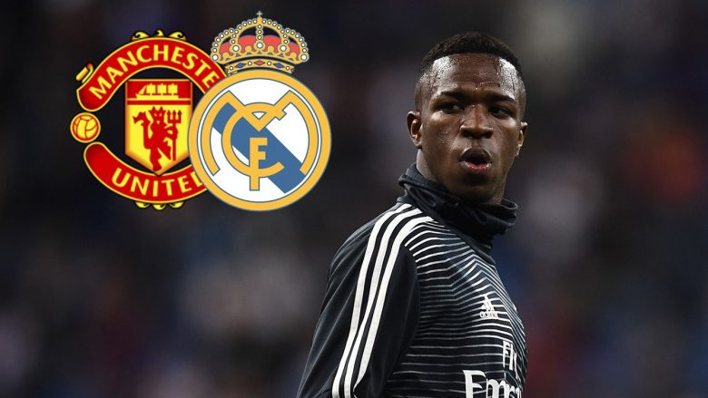 Real Madridi ia ofron Manchester Unitedin sulmuesin Vinicius Jr