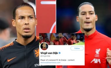 “Turp të kesh!” – Van Dijk përgënjeshtron gazetarin që pretendonte se ai po udhëheq një ‘revoltë’ kundër emërimit të Van Gaalit te Holanda