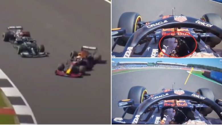 Pamje në xhirim të ngadalësuar nga aksidenti i tmerrshëm mes Verstappen dhe Hamilton në Formula 1