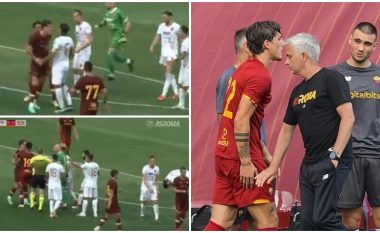 Zaniolo përleshet gjatë një miqësoreje, Mourinho nuk e pëlqen aspak reagimin e italianit