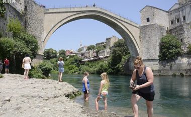 Temperatura më e lartë sot u regjistrua në Mostar, Elbasani në top-dhjetë qytetet më të nxehta të Evropës