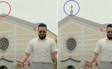 Capital T njofton se është përmirësuar klipi “Buzëqeshje” dhe tani figuron kryqi mbi Kishën e Shkodrës