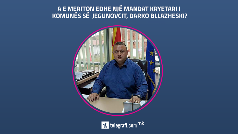 Sondazh: A e meriton edhe një mandat kryetari i Komunës së Jegunovcit, Darko Bllazheski?