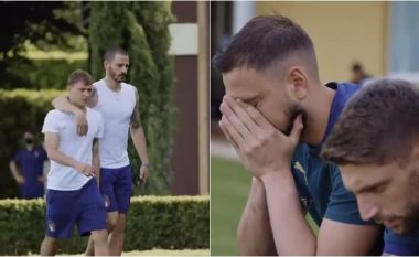Publikohet video kur skuadra e Italisë e shikonte momentin kur Eriksen u rrëzua pas atakut kardiak – Barella në lot, Donnarumma nuk mund të shikonte