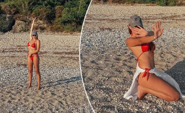 Si rrallë herë, Kejsi Tola publikon fotografi me bikini dhe mahnit me linjat trupore