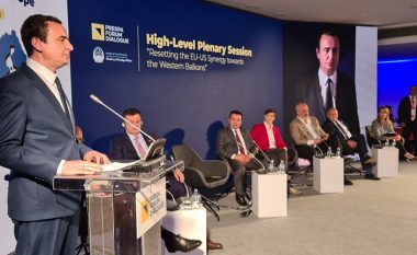 Kurti në Forumin e Prespës: Mini-Shengeni nuk ka vizion për rajonin, Kosova e refuzon ashpër