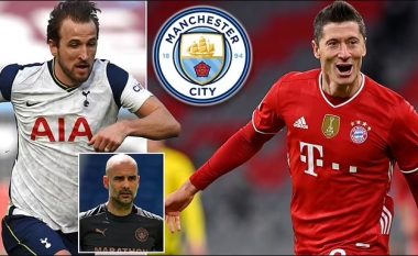 Man City kthen vëmendjen te transferimi i Lewandowskit pas dështimit të Kane