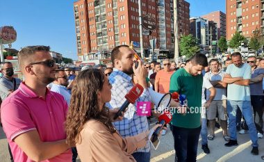 Protestojnë banorët e Rrugës “Muharrem Fejza” në Prishtinë, kërkojnë intensifikim të punimeve