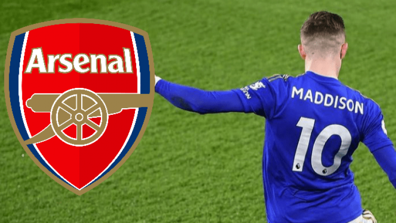 James Maddison është prioritet i Arsenalit – zbulohen madje edhe detajet për të arritur marrëveshjen