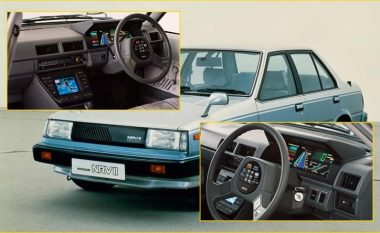 Me ekran dixhital, senzorë të shiut, paralajmërim për shpejtësinë,…: Nissan i vitit 1983, një prej koncepteve më vizionare të shekullit 20-të