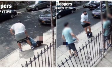E sulmon dhe ia vjedh paratë nga xhepi, sulmuesin e tradhtojnë pantallonat në Brooklyn – i bien në tokë dhe kalimtarët e rastit e kapin