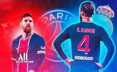 “Messi gjithmonë do të ketë një vend në skuadrën time” – Ramos fton publikisht Messin te PSG