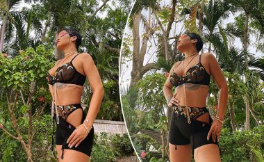 Me poza provokuese në bikini transparente, Rihanna shpreh mbështetjen për komunitetin LGBTI