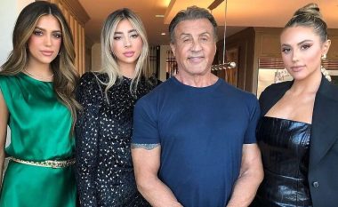 Stallone pozon me vajzat e tij: Do të doja të mos rriteshin më
